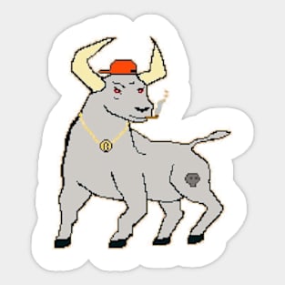 Rascal Bull Sticker